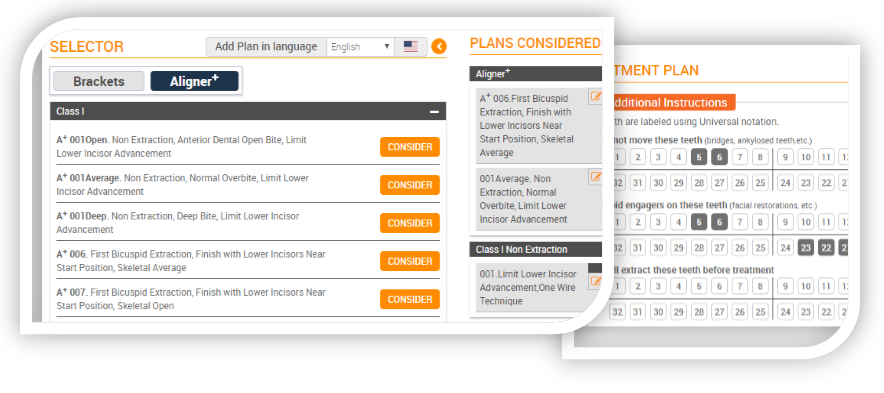 Aligner+ Treatment Planning