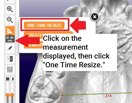 Step 6. One time resize step in SmileStream